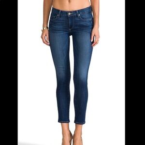 PAIGE—Skyline Low‎ Rise Ankle Peg in Celestine Wash. 24X28